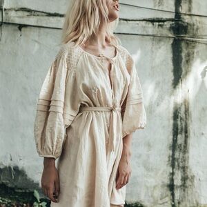 Innika choo linen dress
